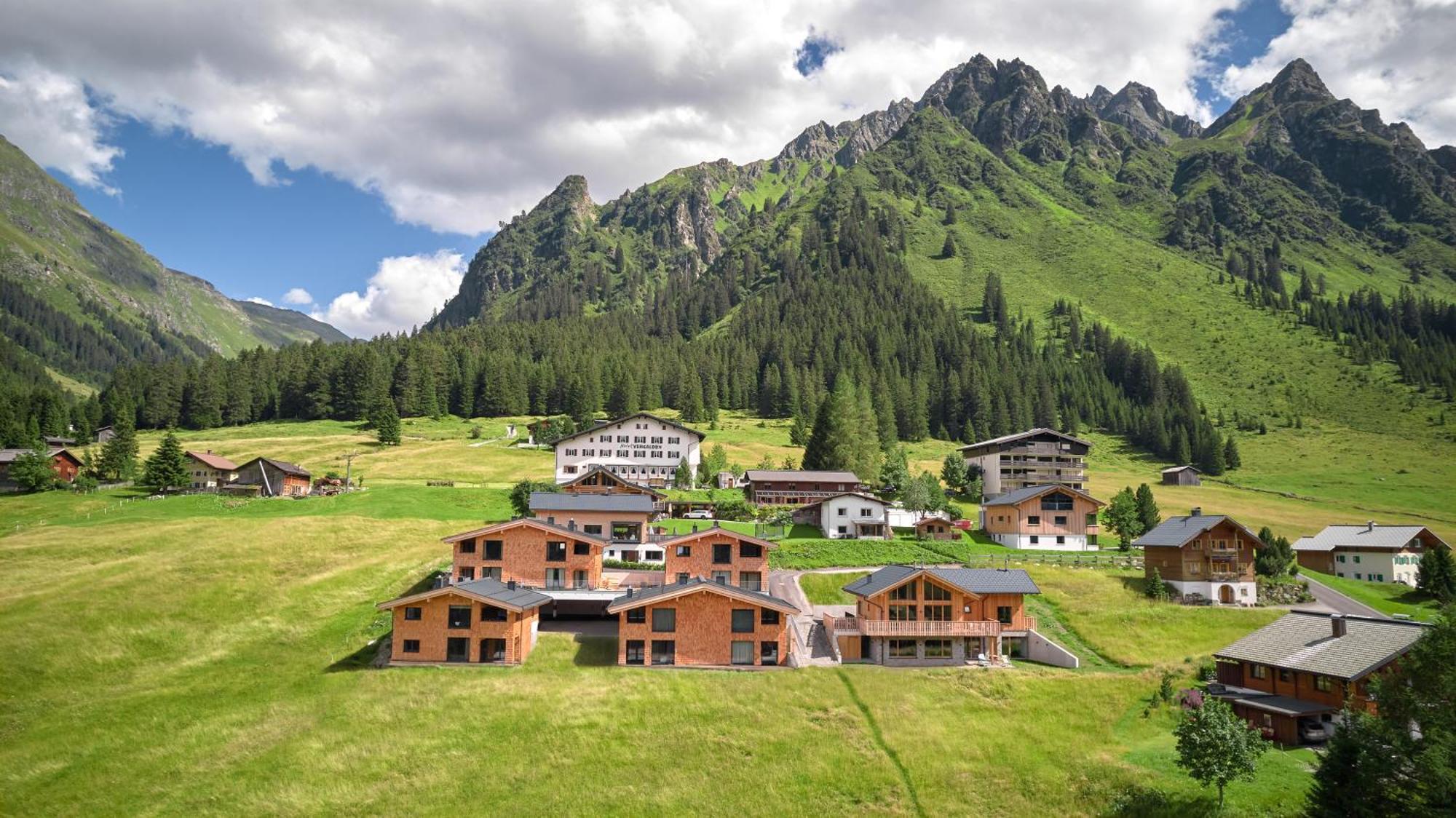 Alm-Lodges Montafon By Pferd Auf Wolke غارغيلين المظهر الخارجي الصورة